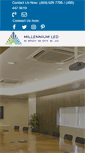 Mobile Screenshot of millenniumled.com